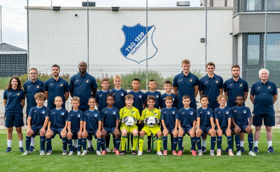 Team photo of TSG Hoffenheim U12