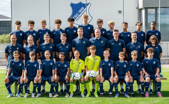Team photo of TSG Hoffenheim U14