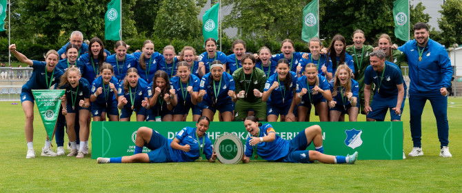 202506 07 sap Hoffenheim Juniorinnen U17 Pokalsieg