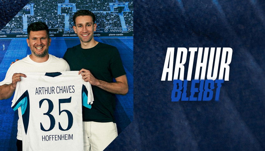 Photo to the news: TSG Hoffenheim agree long-term extension with Arthur Chaves