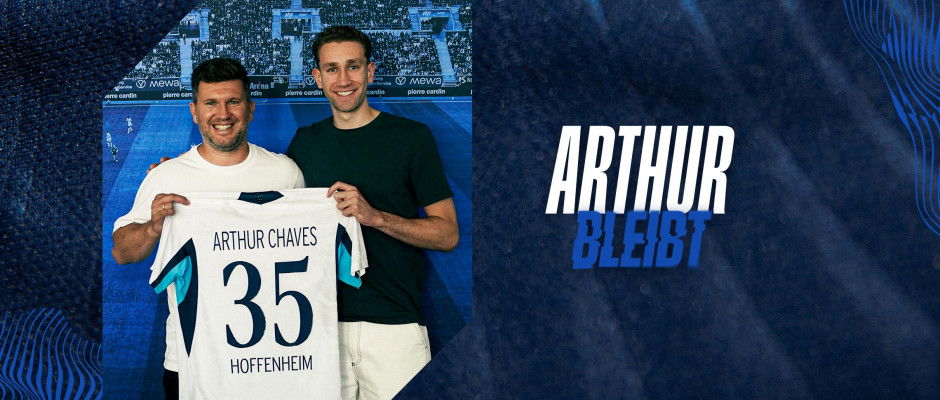 Foto zur News: TSG Hoffenheim verlängert langfristig mit Arthur Chaves