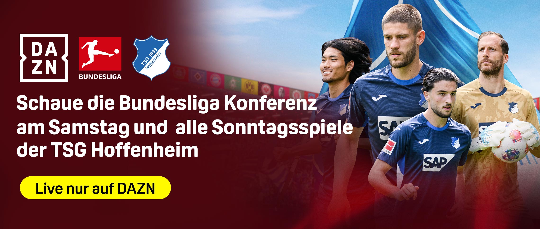 Here's how to watch TSG Hoffenheim live on DAZN » TSG Hoffenheim
