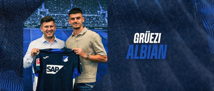 TSG Hoffenheim obliges Albian Hajdari »TSG Hoffenheim